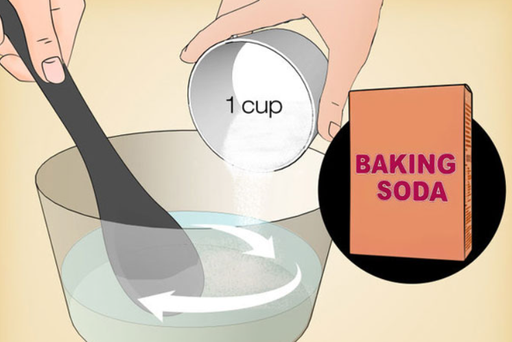 Xử lý nghẹt bồn cầu bằng baking soda và giấm ăn