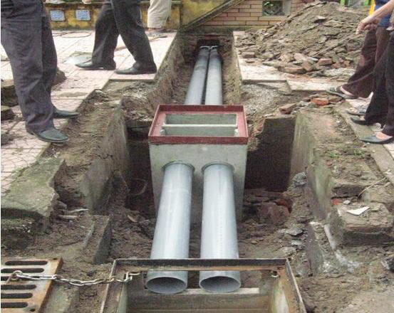 Độ sâu, rộng của hố ga là bao nhiêu