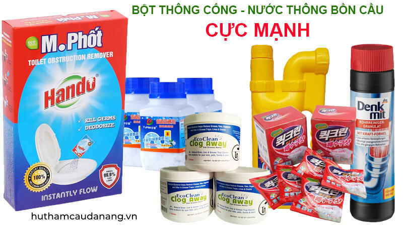 bột thông cống