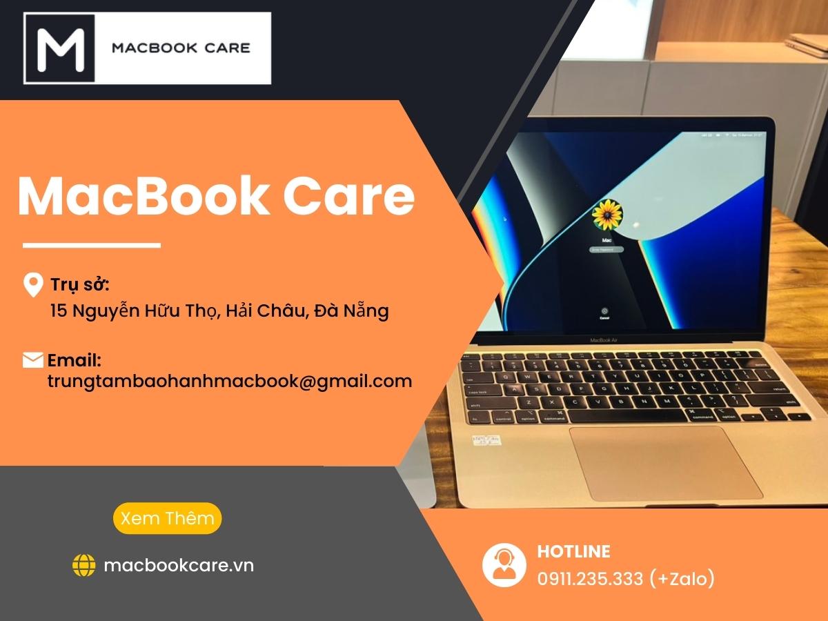 Địa chỉ sửa macbook tại Đà Nẵng 