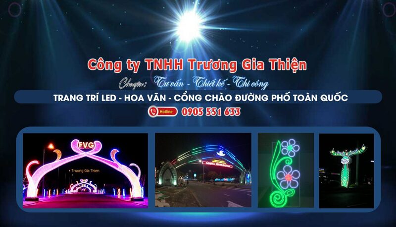 Trương Gia Thiện - Đơn vị chuyên thiết kế mẫu trang trí led đường phố