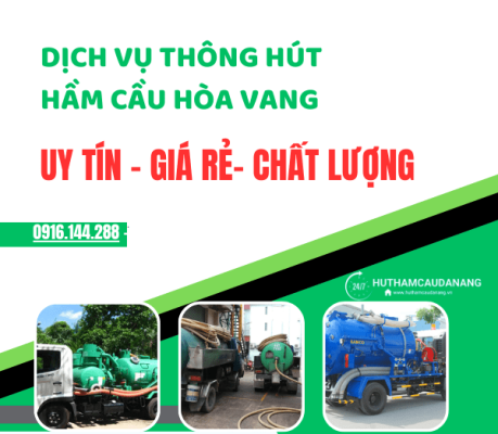 hút hầm cầu tại hòa vang - đà nẵng