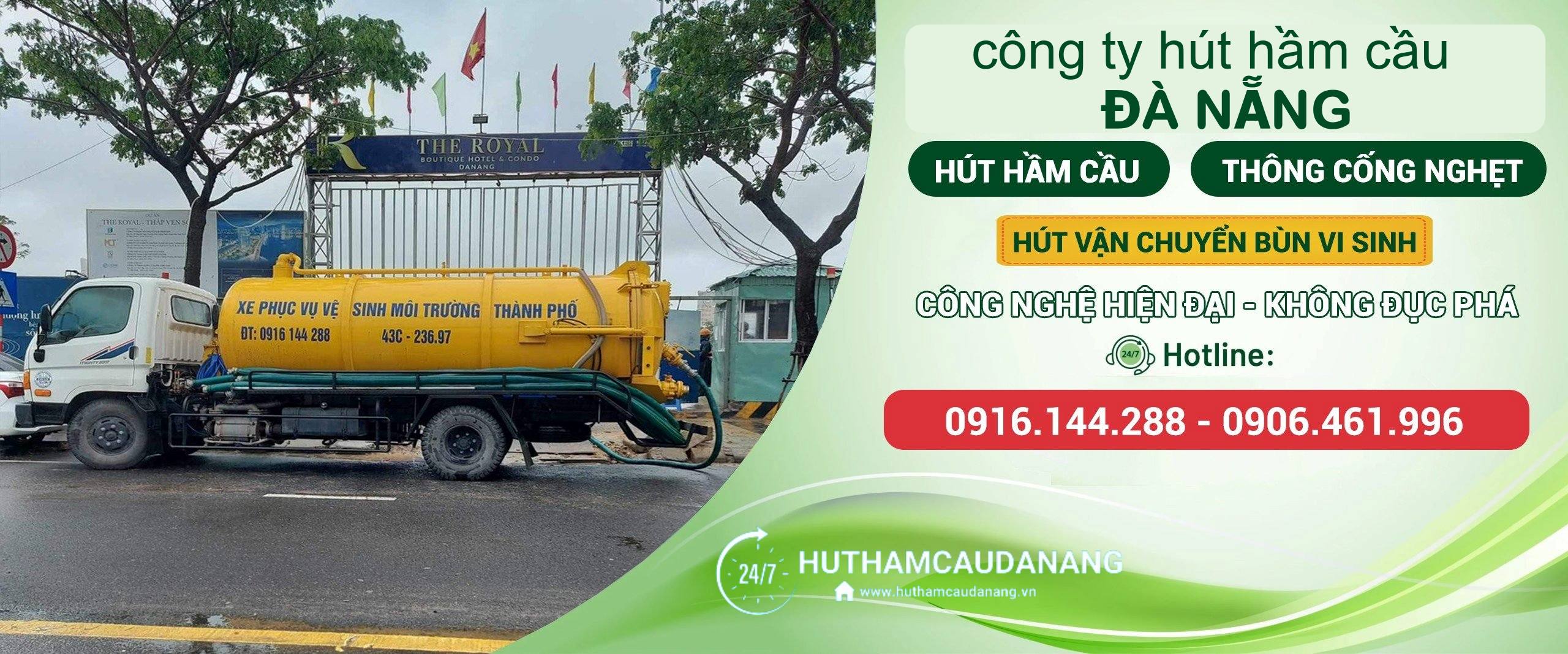 banner hút hầm cầu đà nẵng