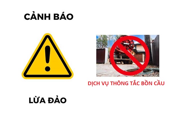 chiêu trò lừa đảo dịch vụ thông tắc bồn cầu