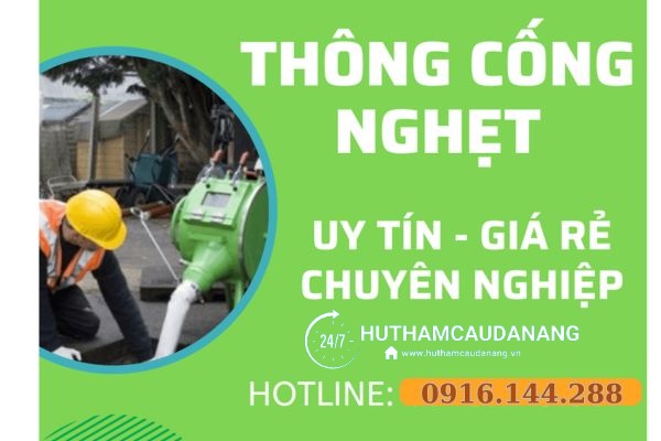 dịch vụ thông cống nghẹt
