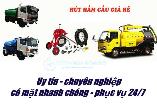 hút hầm cầu tại quận Liên Chiểu