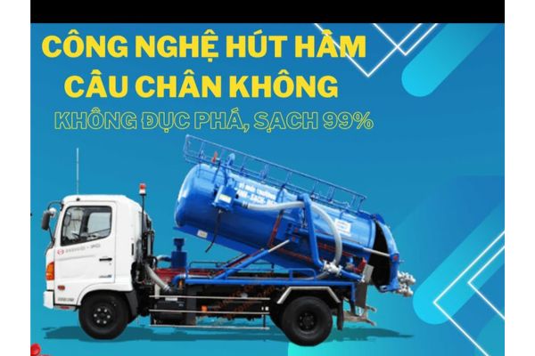 công nghệ hút hầm cầu