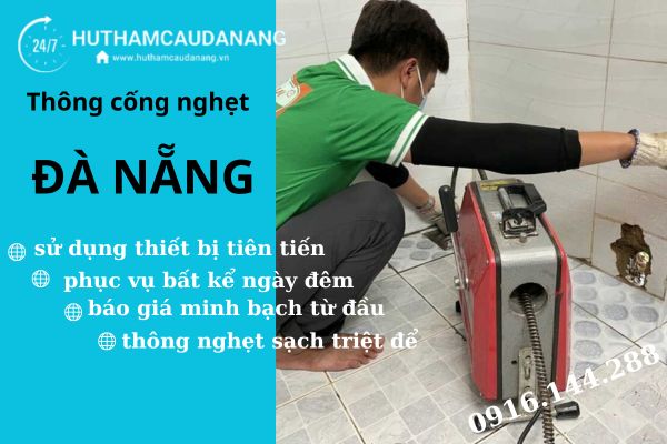 thông cống nghẹt đà nẵng