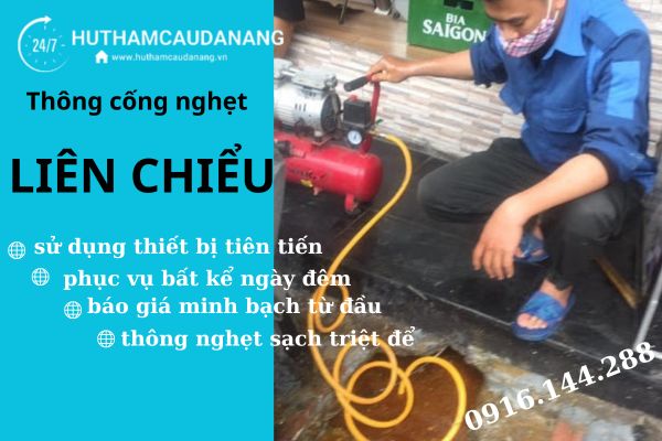 thông cống nghẹt liên chiểu