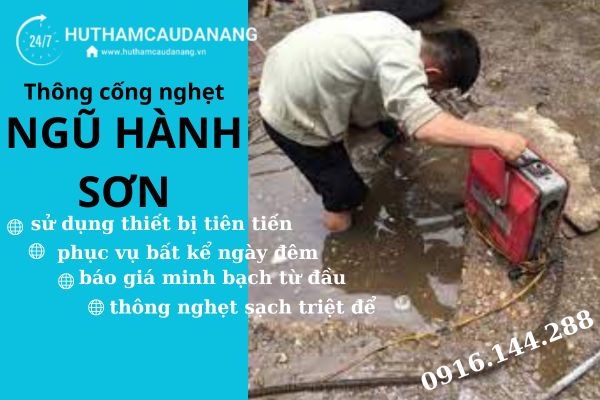 thông cống nghẹt ngũ hành sơn