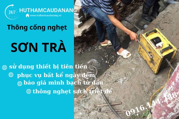 thông cống nghẹt sơn trà