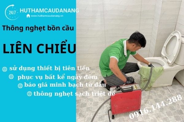 thông nghẹt bồn cầu liên chiểu