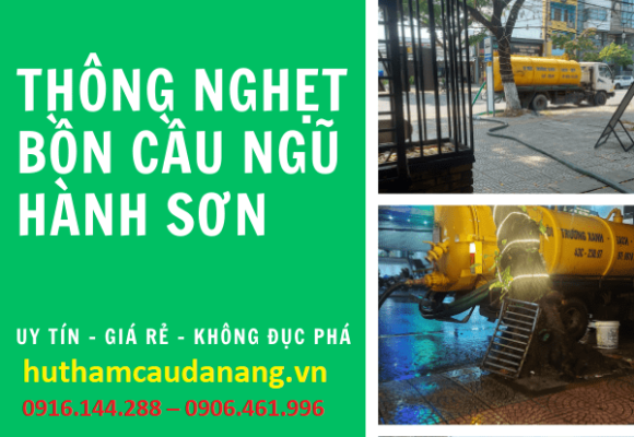 thông nghẹt bồn cầu ngũ hành sơn