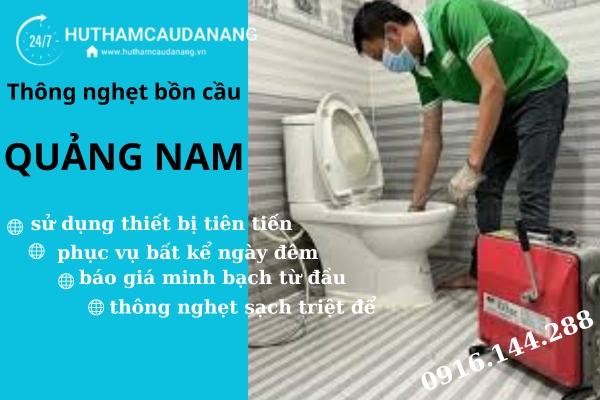 thông nghẹt bồn cầu tại quảng nam