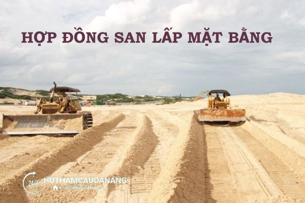 hợp đồng san lấp mặt bằng