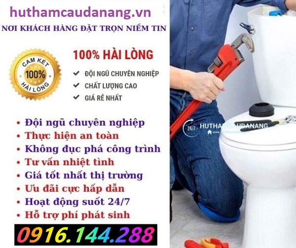 dịch vụ thông tắc bồn cầu đà nẵng