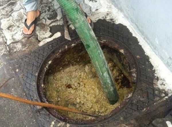 chất thải hầm cầu