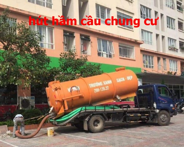 hút hầm cầu chung cư