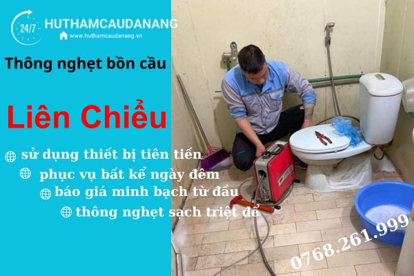 thông nghẹt bồn cầu liên chiểu