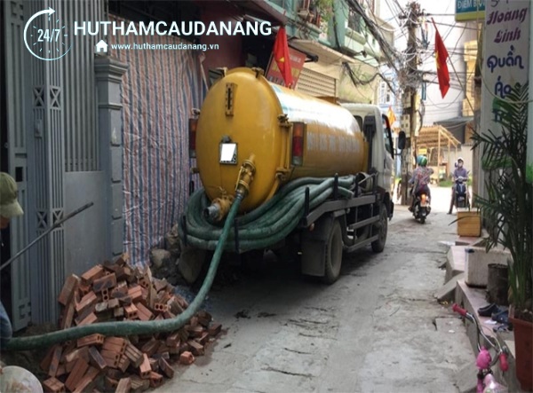hút hầm cầu hộ gia đình tại tp đà nẵng