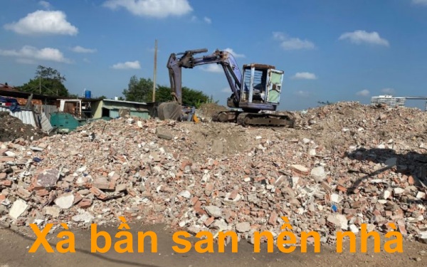 san lấp mặt bằng