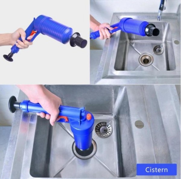 máy nén khí thông tắc
