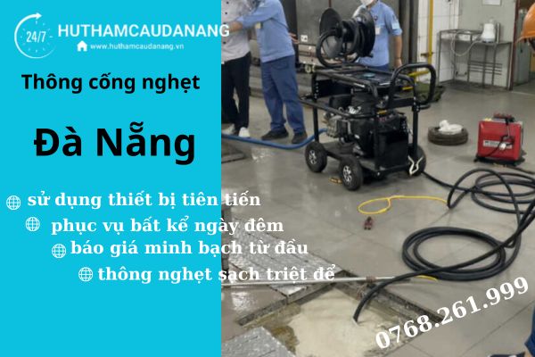thông cống nghẹt đà nẵng