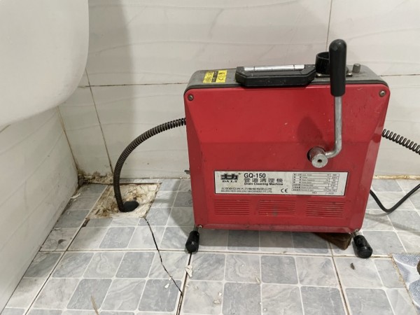 máy lò xo thông tắc cống