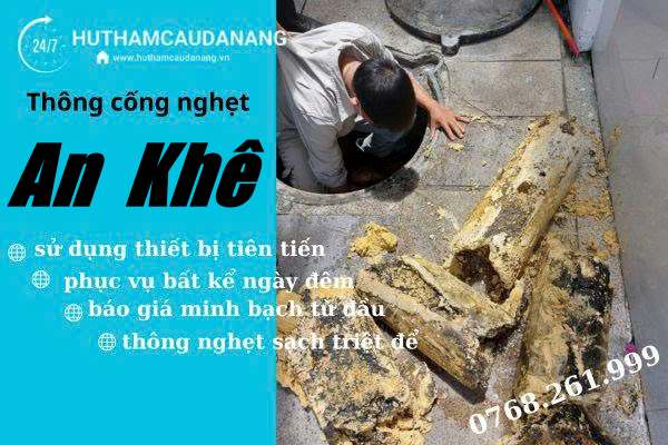 thông cống nghẹt an khê