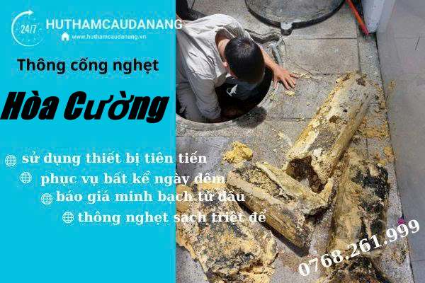 thông cống nghẹt hòa cường